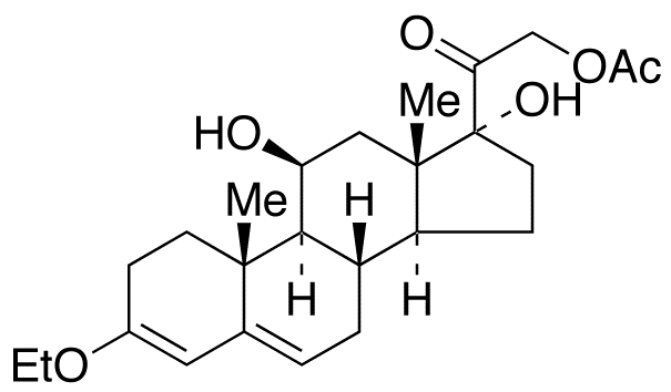 (11β)-17-Dihydroxy-pregna-3,5-dien-20-one 21-(Acetyloxy)-3-ethoxy-11, 