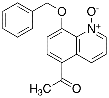 5-Acetyl-8-(phenylmethoxy)-2-quinoline N-Oxide
