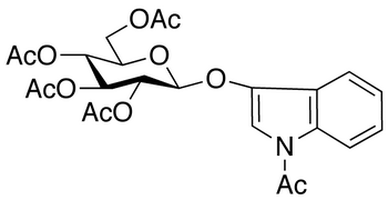 1-Acetyl-3-O-tetra-acetyl-β-glucosidoxyindole