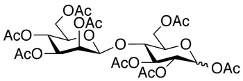 Acetyl 2,3,6-Tri-O-acetyl-4-O-(2,3,4,6-tetra-o-acetyl-β-D-mannopyranosyl)-D-glucopyranoside