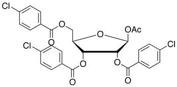 1-O-Acetyl 2,3,5-Tri-O-p-chlorobenzoyl-β-D-ribofuranoside