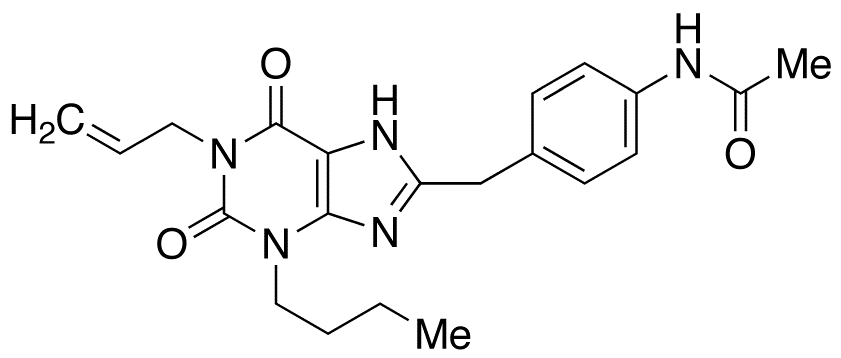 N-[4-(1-Allyl-3-butyl-2,6-dioxo-2,3,6,7-tetrahydro-1H-purin-8-ylmethyl)phenyl]acetamide