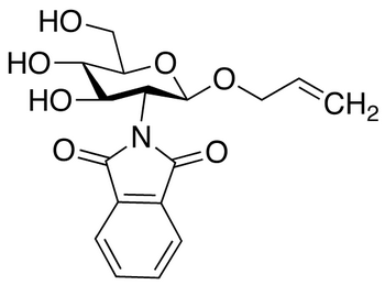 Allyl 2-Deoxy-2-(1,3-dihydro-1,3-dioxo-2H-isoindol-2-yl)-β-D-glucopyranoside 
