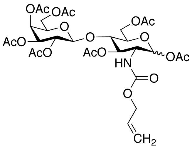 N-Allyloxycarbonyl Peracetyl β-Lactosamine