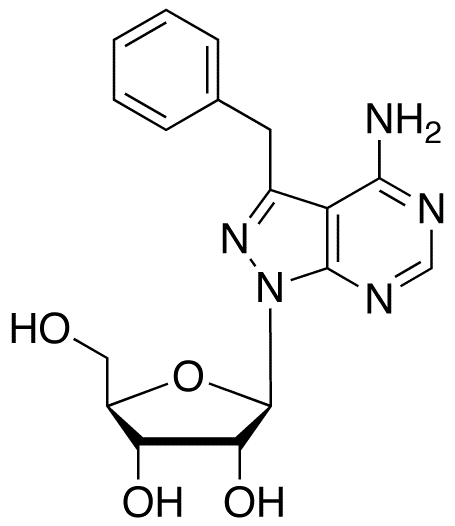 4-Amino-3-benzyl-1H-pyrazolo[3,4-d]pyrimidine 1-β-D-Ribofuranose