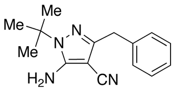 5-Amino-1-tert-butyl-3-phenylmethyl-4-cyanopyrazole