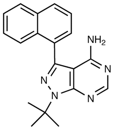 4-Amino-1-tert-butyl-3-(1’-naphthyl)pyrazolo[3,4-d]pyrimidine