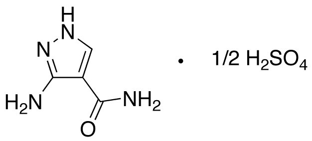 3-Amino-4-carbamoylpyrazole Hemisulfate