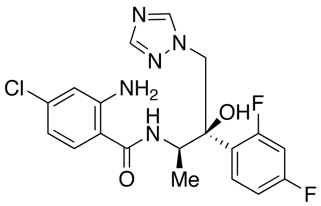 2-Amino-4-chloro-N-[(1R,2R)-2-(2,4-difluorophenyl)-2-hydroxy-1-methyl-3-(1H-1,2,4-triazol-1-yl)propyl]benzamide