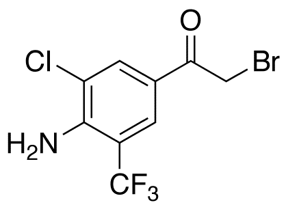 1-[4-Amino-3-chloro-5-(trifluoromethyl)phenyl]-2-bromoethanone