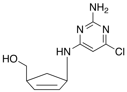 (1R,4S)-rel-4-[(2-Amino-6-chloro-4-pyrimidinyl)amino]-2-cyclopentene-1-methanol