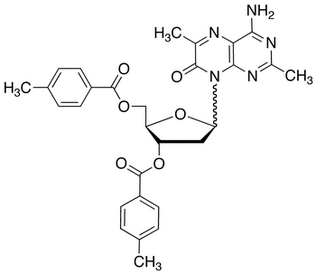 4-Amino-2,6-dimethyl-8-(2’-deoxy-3’,5’-di-O-toluoyl-α,β-D-ribofuranosyl)-7(8H)-pteridone
