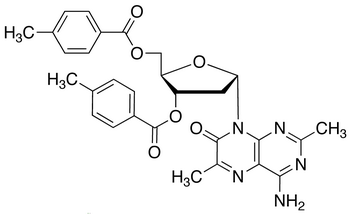 4-Amino-2,6-dimethyl-8-(2’-deoxy-3’,5’-di-O-toluoyl-α-D-ribofuranosyl)-7(8H)-pteridone