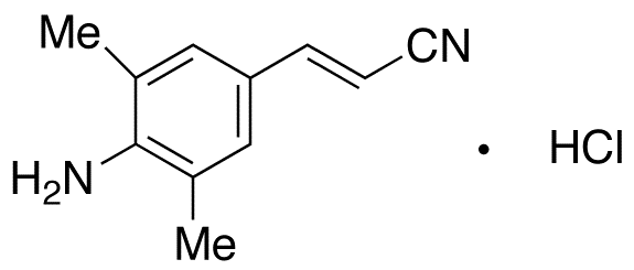 (E)-3-(4-Amino-3,5-dimethylphenyl)acrylonitrile HCl