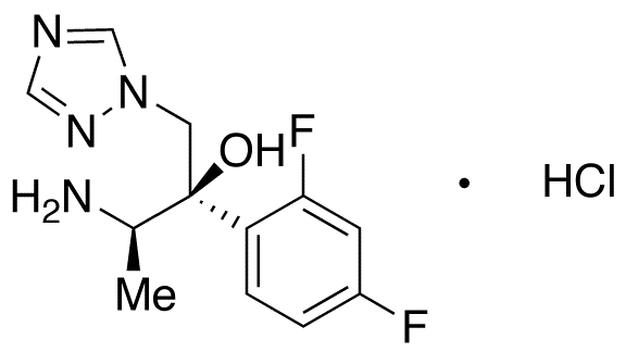 (αR)-α-[(1R)-1-Aminoethyl]-α-(2,4-difluorophenyl)-1H-1,2,4-triazole-1-ethanol hydrochloride