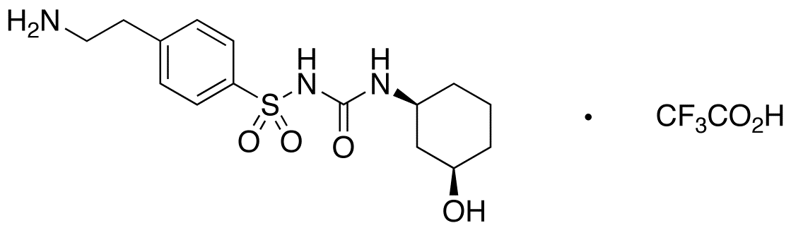 1-[4-(2-Aminoethylphenyl)sulfonyl]-3-(cis-3-hydroxycyclohexyl)urea Trifluoroacetate