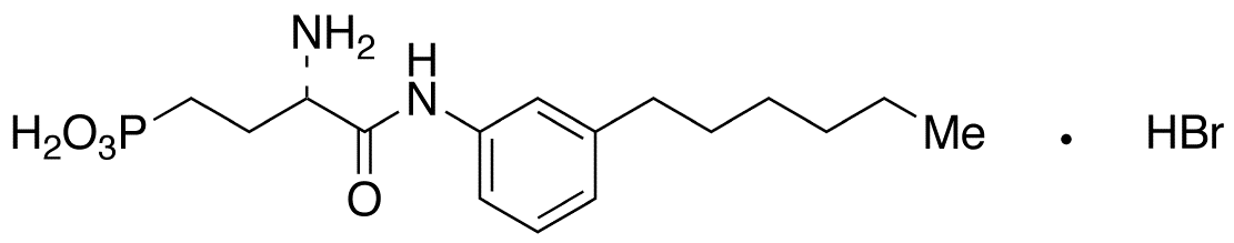 [(3S)-3-Amino-4-[(3-hexylphenyl)amino]-4-oxobutyl]phosphonic Acid Hydrobromide