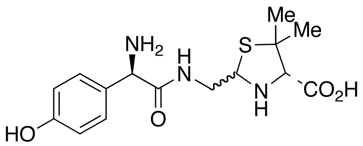 (4S)-2-[[[(2R)-2-Amino-2-(4-hydroxyphenyl)acetyl]amino]methyl]-5,5-dimethyl-4-thiazolidinecarboxylic acid 
