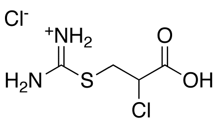 3-[(Aminoiminomethyl)thio]-2-chloro-propanoic Acid HCl