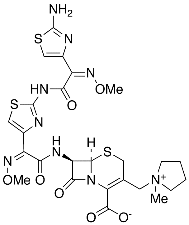 N-[2-Amino-α-(methoxyimino)-4-thiazoleacetyl] Cefepime(Cefepime Impurity B)