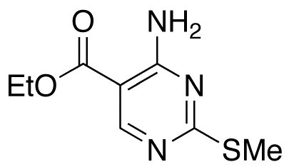 4-Amino-2-(methylthio)-5-pyrimidinecarboxylic Acid Ethyl Ester