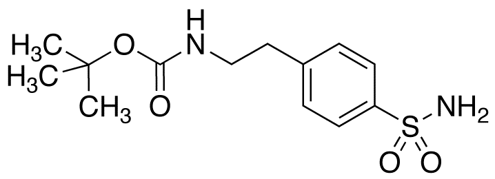 N-[2-[4-(Aminosulfonyl)phenyl]ethyl]carbamic Acid tert-Butyl Ester
