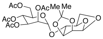 1,6-Anhydro-2,3-O-(1-isopropylidene)-4-O-(2,3,4,6-tetra-O-acetyl-α-D-mannopyranosyl)-β-D-mannopyranose 