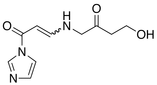 1-(4-Aza-8-hydroxy-6-oxo)oct-2-en-1-oylimidazole(mixture E/Z)