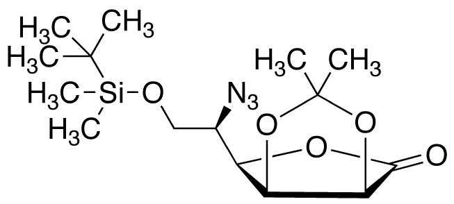 5-Azido-6-(tert-butyldimethylsilyl)-2,3-O-isopropylidene L-Gulono-1,4-lactone