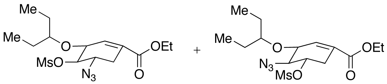(3R,4S,5S)-4-Azido-3-(1-ethylpropoxy)-5-[(methylsulfonyl)oxy]-1-cyclohexene-1-Carboxylic Acid Ethyl Ester
