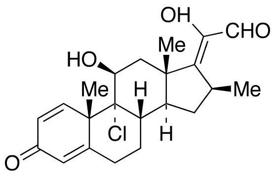 Beclomethasone-delta17,20 21-Aldehyde