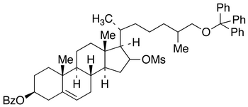 3-O-Benzoyl-16-O-mesyl-26-O-trityl 16,26-Dihydroxy Cholesterol