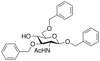 Benzyl 2-Acetamido-2-deoxy-3,6-di-O-benzyl-β-D-glucopyranoside