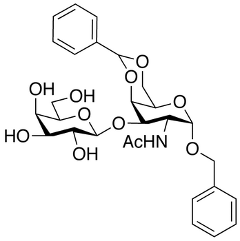 Benzyl   2-Acetamido-2-deoxy-3-O-(β-D-galactopyranosyl)-4,6-benzylidene-α-D-galactoside