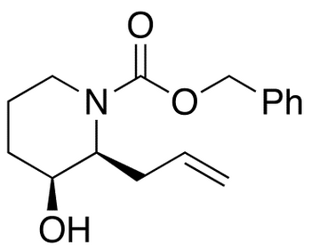 (2S,3S)-Benzyl 2-Allyl-3-hydroxy-1-piperidinecarboxylate