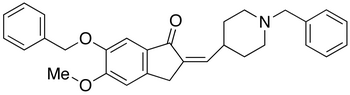 1-Benzyl-4-[(6-benzyloxy-5-methoxy-1-indanone)-2-ylidenyl]methylpiperidine