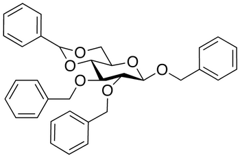 Benzyl 2,3-Di-O-benzyl-4,6-O-benzylidene-β-D-glucopyranoside