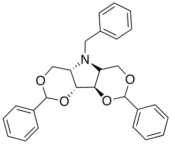 N-Benzyl-1,3:4,6-di-O-benzylidene-2,5-dideoxy-2,5-imino-L-iditol