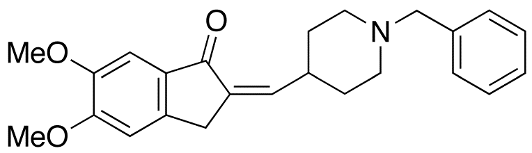 1-Benzyl-4-[(5,6-dimethoxy-1-oxoindan-2-ylidene)methyl]piperidine(Donepezil Impurity)