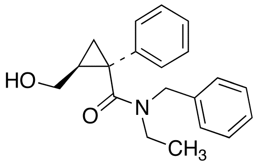 rac N-Benzyl-N-ethyl-2-(hydroxymethyl)-1-phenyl-cyclopropanecarboxamide