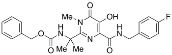 Benzyl [1-[4-[[(4-Fluorobenzyl)amino]carbonyl]-5-hydroxy-1-methyl-6-oxo-1,6-dihydropyrimidin-2-yl]-1-methylethyl]carbamate