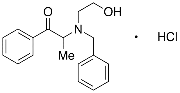 2-[Benzyl(2-hydroxyethyl)amino]propiophenone HCl