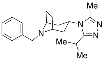 8-Benzyl-3-(3-isopropyl-5-methyl-4H-1,2,4-triazol-4-yl)-exo-8-azabicyclo[3.2.1]octane