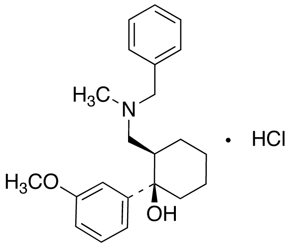 cis-(+/-)-2-[(N-Benzyl-N-methyl)aminomethyl]-1-(3-methoxyphenyl)cyclohexanol HCl