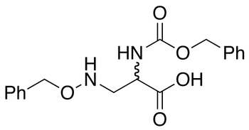 3-[(Benzyloxy)amino]-N-[(benzyloxy)carbonyl]-D,L-alanine