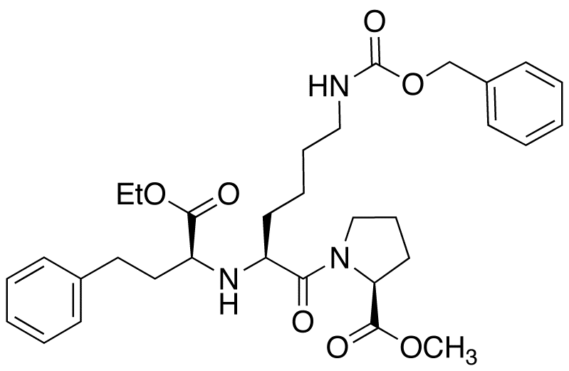 N-Benzyloxycarbonyl (S)-Lisinopril Ethyl Methyl Diester