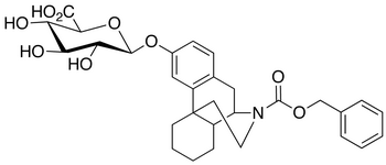 N-Benzyloxycarbonyl N-Desmethyl Dextrorphan β-D-O-Glucuronide