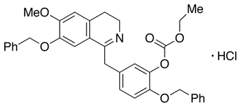 7-Benzyloxy-1-(4-benzyloxy-3-ethoxycarbonyloxybenzyl)-6-methoxy-3,4-dihydroisoquinoline HCl