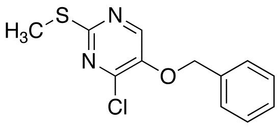 5-(Benzyloxy)-4-chloro-2-(methylthio)-pyrimidine