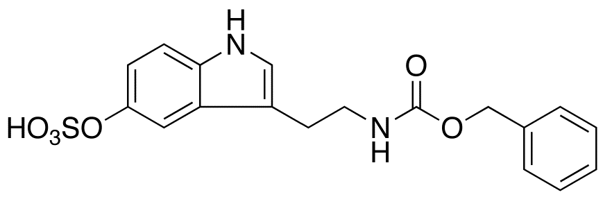 N-Benzyloxycarbonyl Serotonin O-Sulfate